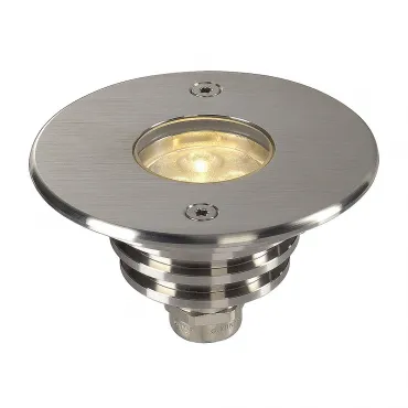 DASAR® LED LV PRO светильник встраиваемый IP67 12-24В= c PowerLED 6Вт, 3000К, 360lm, 40°, сталь