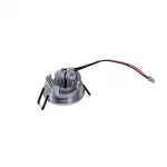 NEW TRIA MINI DL ROUND светильник с LED 2.2Вт, 3000K, 30°, 143lm, матир. алюминий