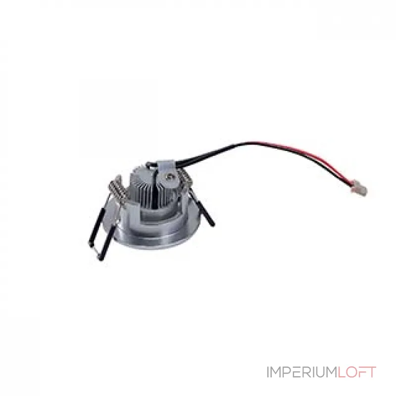 NEW TRIA MINI DL ROUND светильник с LED 2.2Вт, 3000K, 30°, 143lm, матир. алюминий