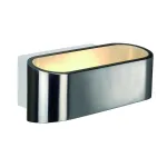 ASSO 70 LED светильник настенный с COB LED 5Вт (7.6Вт), 3000K, 350lm, матированный алюминий / белый