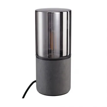 LISENNE TL светильник настольный для лампы E27 23Вт макс., темно-серый базальт/ стекло дымч. от ImperiumLoft