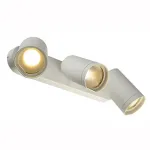 BILAS TRIPLE светильник накладной с COB LED 3x 15Вт (45Вт), 2700K, 3000lm, 25°, белый
