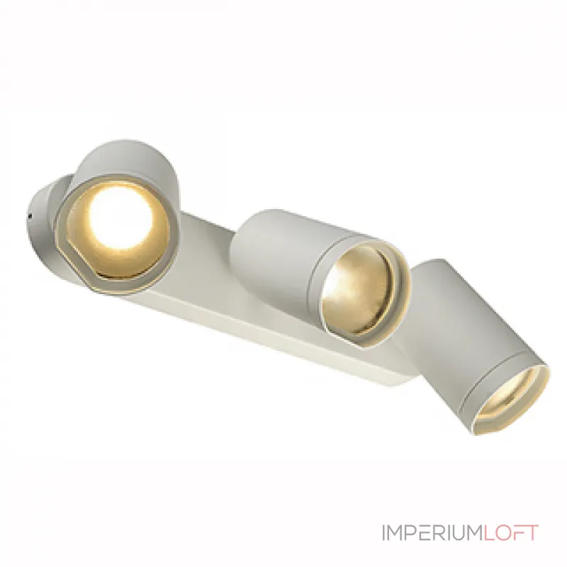 BILAS TRIPLE светильник накладной с COB LED 3x 15Вт (45Вт), 2700K, 3000lm, 25°, белый