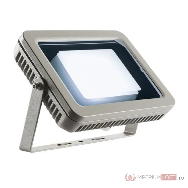 SPOODI 20 светильник IP55 с COB LED 28Вт (30Вт), 4000K, 2680lm, 80°, серебристый от ImperiumLoft
