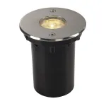 DASAR® LED LV PRO светильник встраиваемый IP67 12-24В= c PowerLED 6Вт, 3000К, 360lm, 40°, сталь