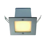 FRAME OUTDOOR 16 LED светильник встраиваемый IP44 c 16 SMD LED 0.9Вт (1.5Вт), 3000K, 80lm, сталь