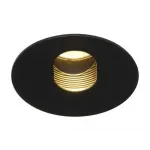 H-LIGHT 2 LED светильник встраиваемый с LED 11.5Вт (12Вт), 2700К, 395lm, черный