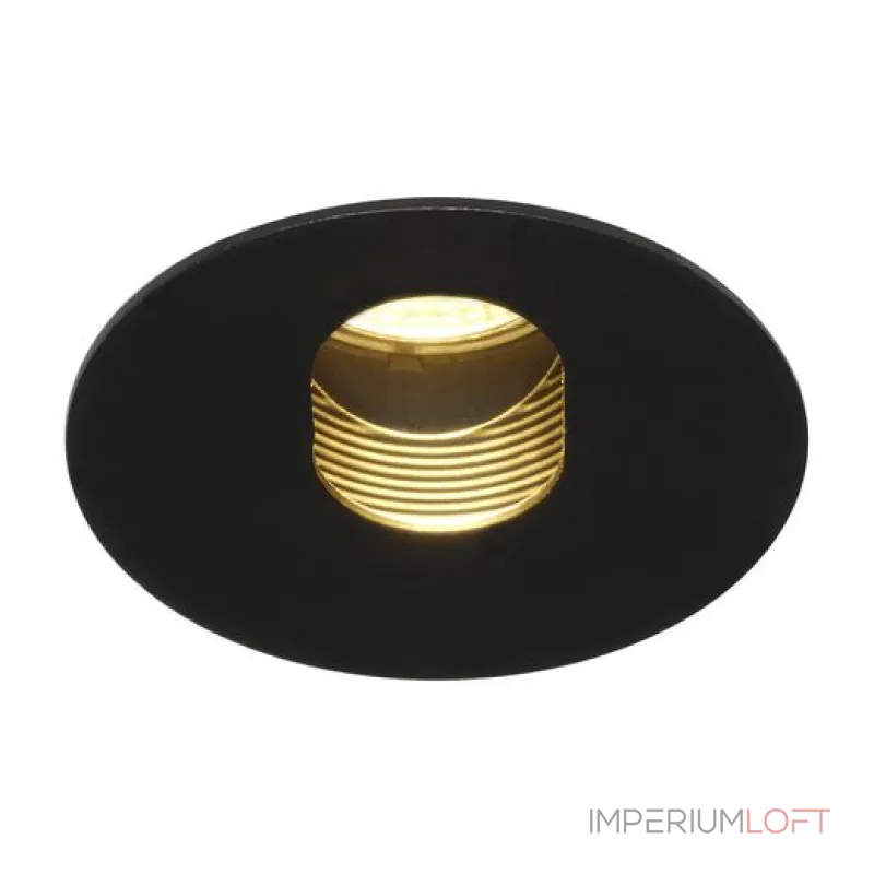 H-LIGHT 2 LED светильник встраиваемый с LED 11.5Вт (12Вт), 2700К, 395lm, черный