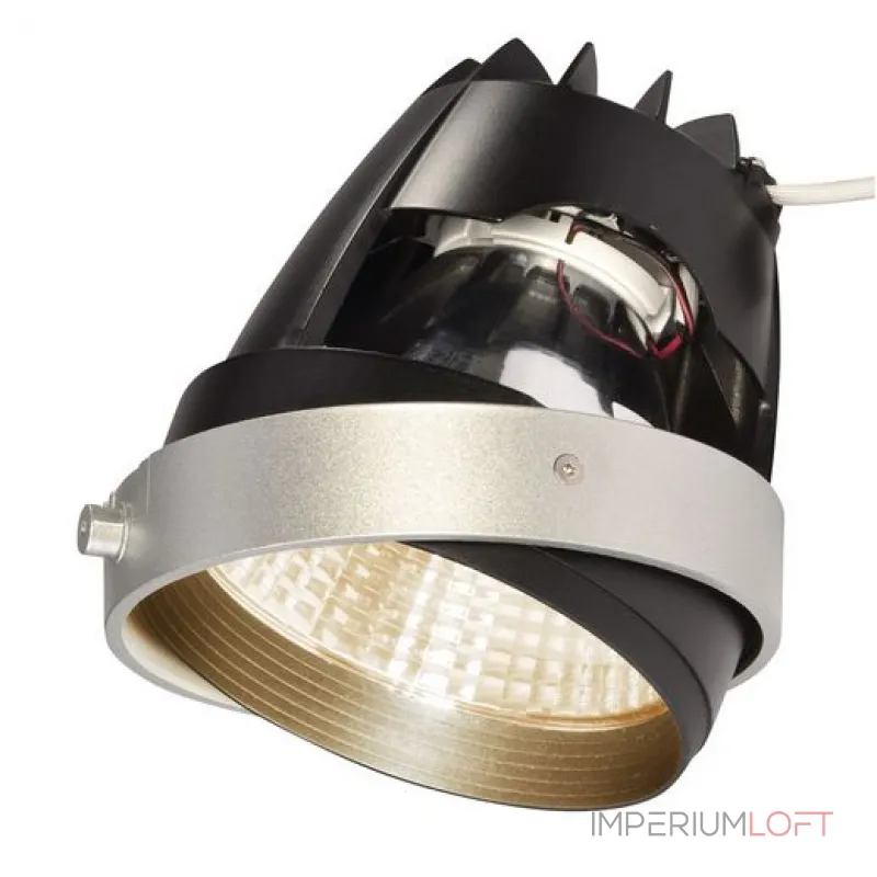AIXLIGHT® PRO, COB LED MODULE «BAKED GOODS» светильник 700mA с LED 26Вт, 3200K, 1650lm, 12°, серебр.
