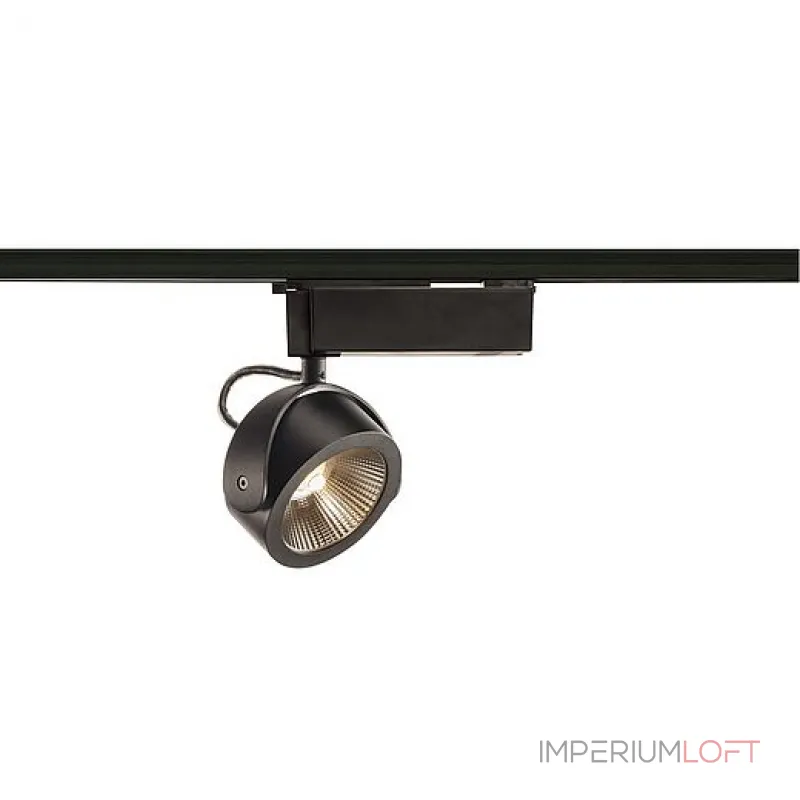 1PHASE-TRACK, KALU TRACK LED светильник с LED 17Вт, 3000К, 1000лм, 24°, черный