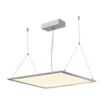 I-VIDUAL LED PANEL 60x60 свет-к встраив., прочная рама, с LED 35Вт, 3000K, 3450lm, без БП, серебр.
