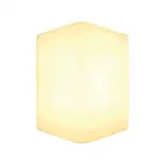 CARISO WL GLASS светильник настенный с LED 7.6Вт (11Вт), 3000К, 650lm, стекло белое