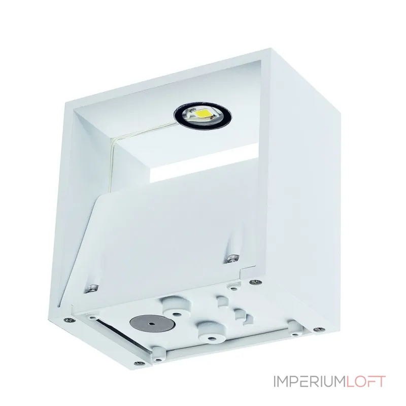 LOGS WALL светильник настенный IP44 c СОВ LED 7.5Вт (8Вт), 3000К, 650lm, белый