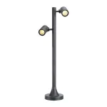 HELIA LED 2 светильник IP55 без основания с LED 2x 8Вт, 3000К, 900lm, антрацит
