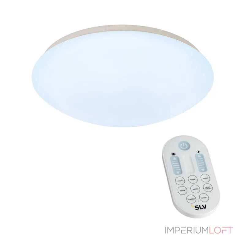 LIPSY 36 MASTER KELVIN CONTROL светильник накладной с ПДУ и LED 39Вт, 2700-6500К, 2300-2900lm, белый