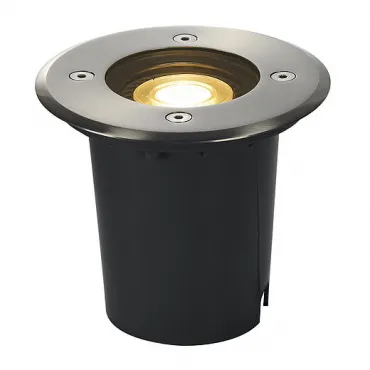 SOLASTO ROUND светильник встраиваемый IP67 для лампы GU10 6Вт макс., сталь