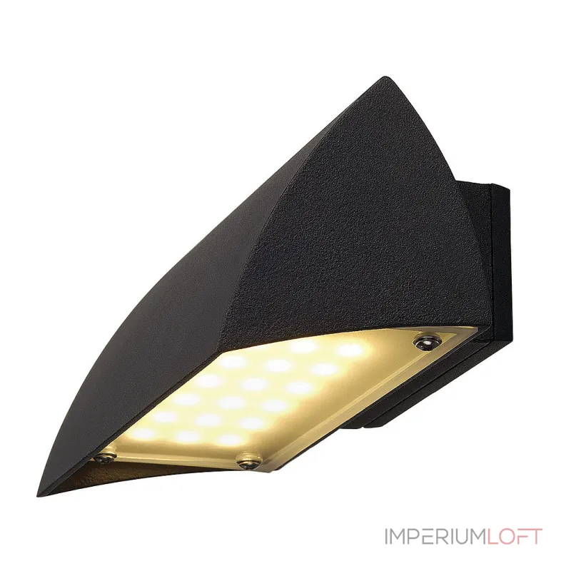 NOVA LED светильник настенный IP44 (LED вниз) c 21 SMD LED 7.9Вт, 3000K, 360lm, черный NOVA LED светильник настенный IP44 (LED вниз) c 21 SMD LED 7.9Вт, 3000K, 360lm, черный