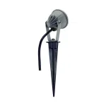NAUTILUS SPIKE LED COMPACT светильник IP44 с PowerLED 3.3Вт (4.3Вт), 3000K, 100lm, 30°, серебристый