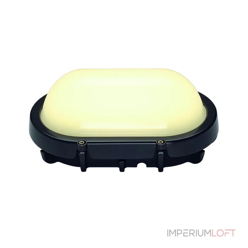 TERANG LED светильник накладной IP44 с SMD LED 11Вт, 3000K, 640lm, антрацит