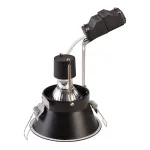 HORN-O GU10 светильник встраиваемый IP21 для лампы GU10 50Вт макс., черный