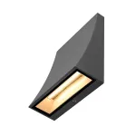 DELWA WIDE светильник настенный IP44 с SMD LED 8.8Вт, 3000K, 910лм, 100°, антрацит