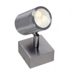 SST 316 SINGLE светильник накладной IP44 с LED 3Вт (4.6Вт), 3000К, 250lm, сталь