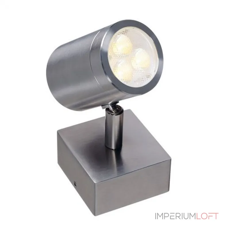 SST 316 SINGLE светильник накладной IP44 с LED 3Вт (4.6Вт), 3000К, 250lm, сталь