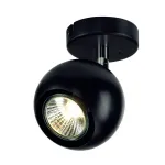 LIGHT EYE 1 GU10 светильник накладной для лампы GU10 50Вт макс., черный / хром