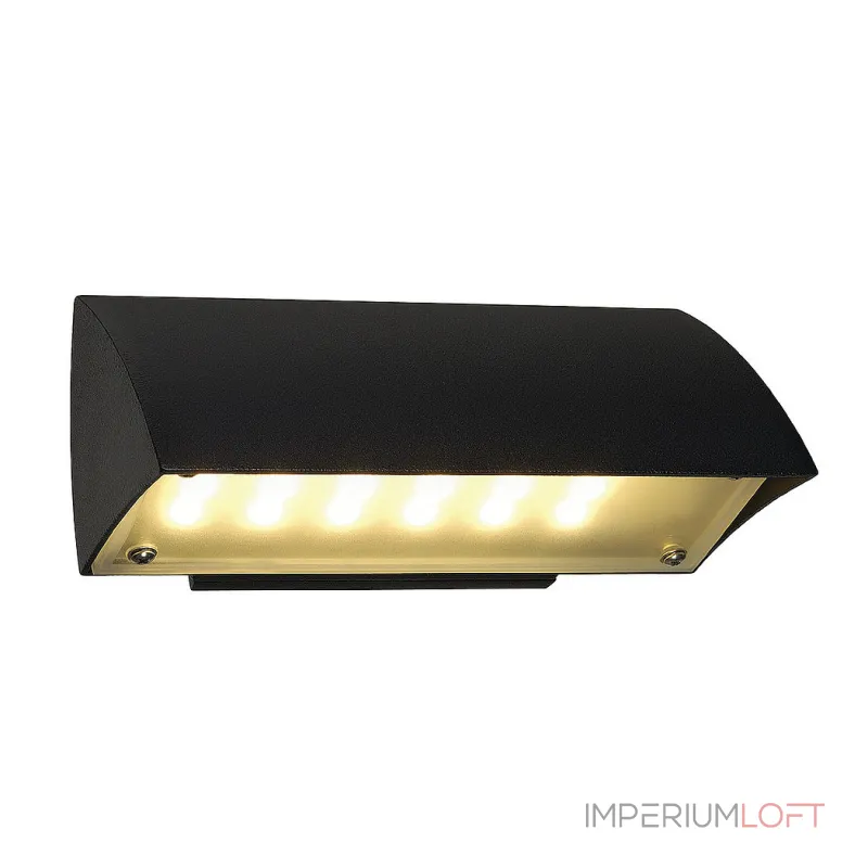 NOVA LED светильник настенный IP44 (LED вниз) c 21 SMD LED 7.9Вт, 3000K, 360lm, черный NOVA LED светильник настенный IP44 (LED вниз) c 21 SMD LED 7.9Вт, 3000K, 360lm, черный