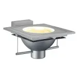 CARISO WL GLASS светильник настенный с LED 7.6Вт (11Вт), 3000К, 650lm, стекло белое