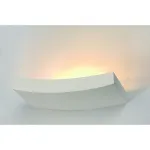 PLASTRA 102 CURVE светильник настенный для лампы R7s 78 mm 100Вт макс., белый гипс