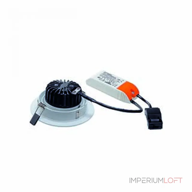 NEW TRIA XL ROUND SET светильник с COB LED 13ВТ (16Вт), 3000К, 1120lm, 38°, с блоком питания, белый NEW TRIA XL ROUND SET светильник с COB LED 13ВТ (16Вт), 3000К, 1120lm, 38°, с блоком питания, белый