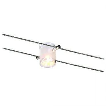 TENSEO, COMET светильник для лампы MR16 50Вт макс, хром / стекло частично матовое