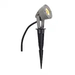 NAUTILUS SPIKE LED COMPACT светильник IP44 с PowerLED 3.3Вт (4.3Вт), 3000K, 100lm, 30°, серебристый