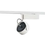 1PHASE-TRACK, KALU TRACK LED светильник с LED 17Вт, 3000К, 1000лм, 24°, белый/ черный