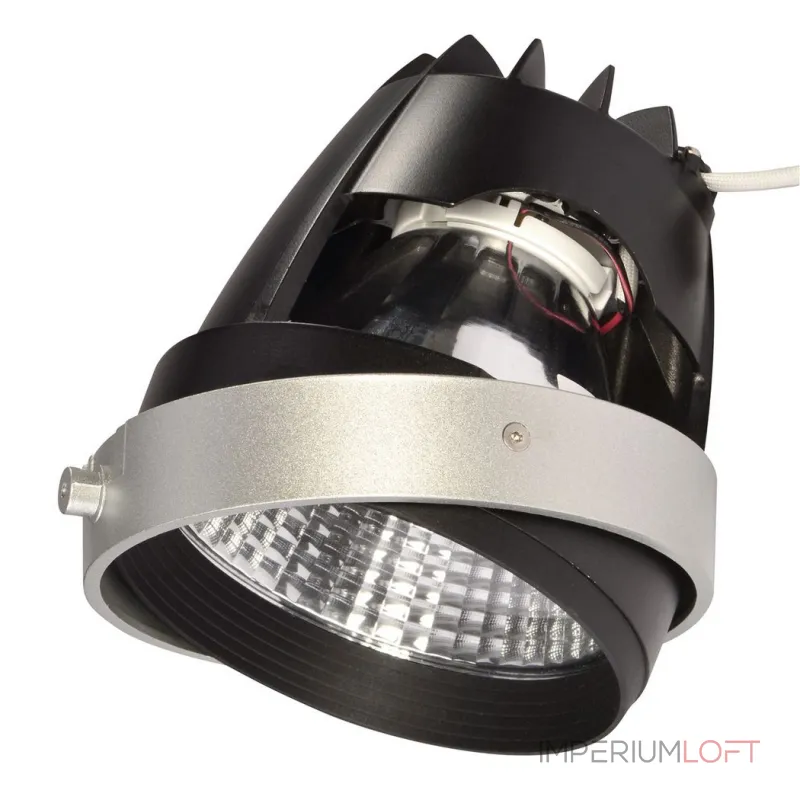 AIXLIGHT® PRO, COB LED MODULE «BAKED GOODS» светильник 700mA с LED 26Вт, 3200K, 1650lm, 30°, серебр.