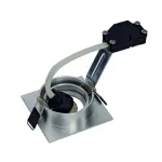 NEW TRIA 68 SQUARE GU10 светильник встраиваемый для лампы GU10 50Вт макс., матиров. алюминий