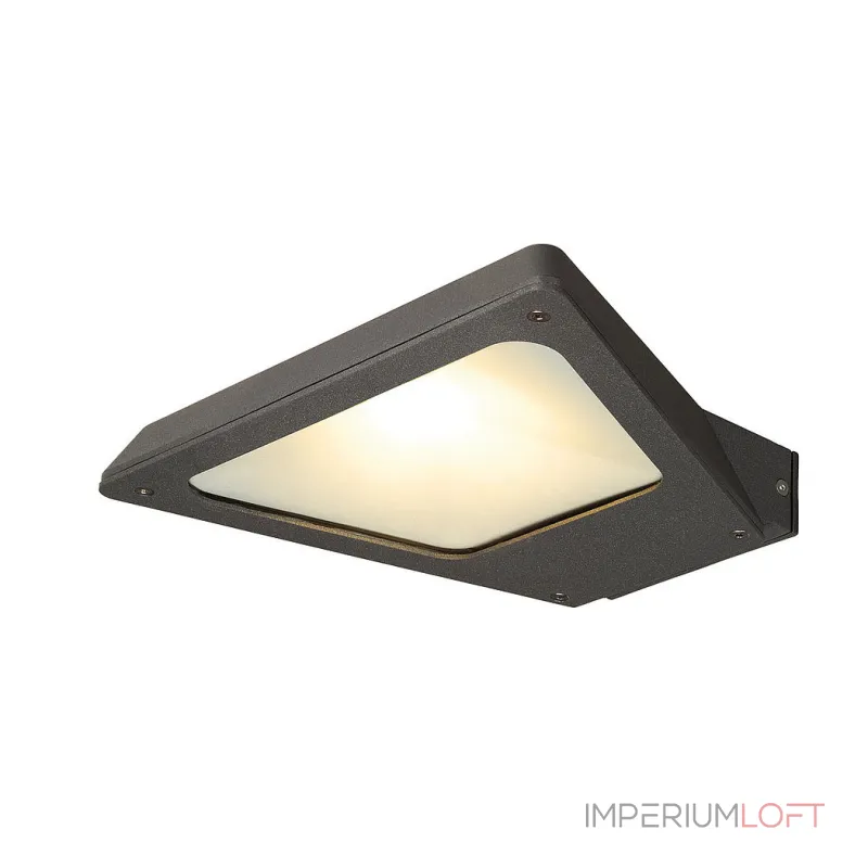 TRAPECCO WALL DOWN светильник настенный IP44 с LED 10Вт, 3000К, 850lm, антрацит