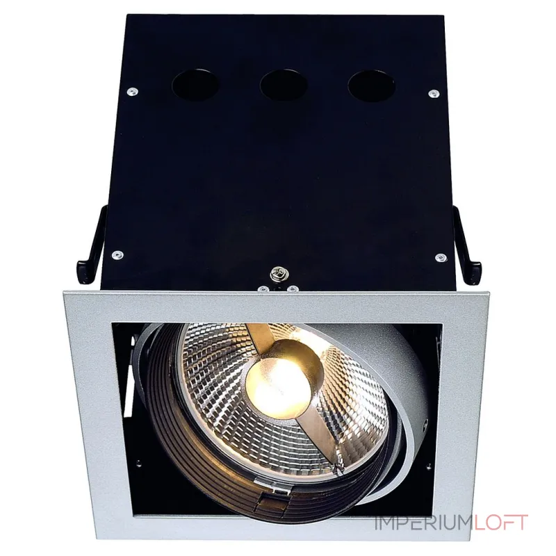 AIXLIGHT® PRO, ES111 MODULE светильник для лампы ES111 75Вт макс., серебристый/ черный