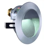DOWNUNDER LED 14 светильник встраиваемый IP44 c 14 SMD LED 0.8Вт, 6500K, 65lm, матир.алюминий (лак)