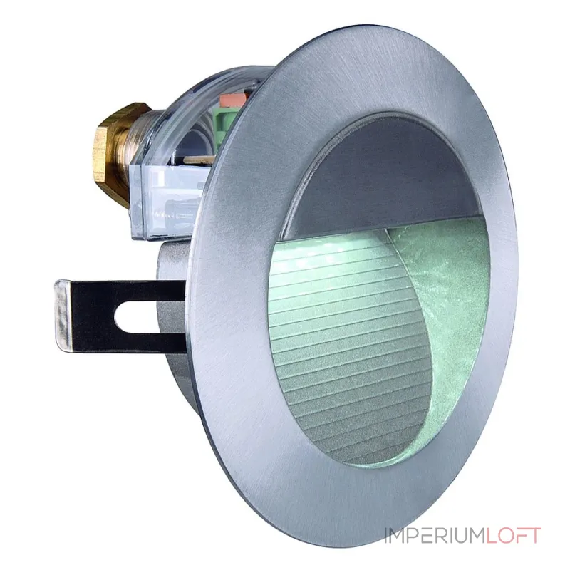 DOWNUNDER LED 14 светильник встраиваемый IP44 c 14 SMD LED 0.8Вт, 6500K, 65lm, матир.алюминий (лак) DOWNUNDER LED 14 светильник встраиваемый IP44 c 14 SMD LED 0.8Вт, 6500K, 65lm, матир.алюминий (лак)