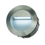 DOWNUNDER LED 14 светильник встраиваемый IP44 c 14 SMD LED 0.8Вт, 6500K, 65lm, матир.алюминий (лак)
