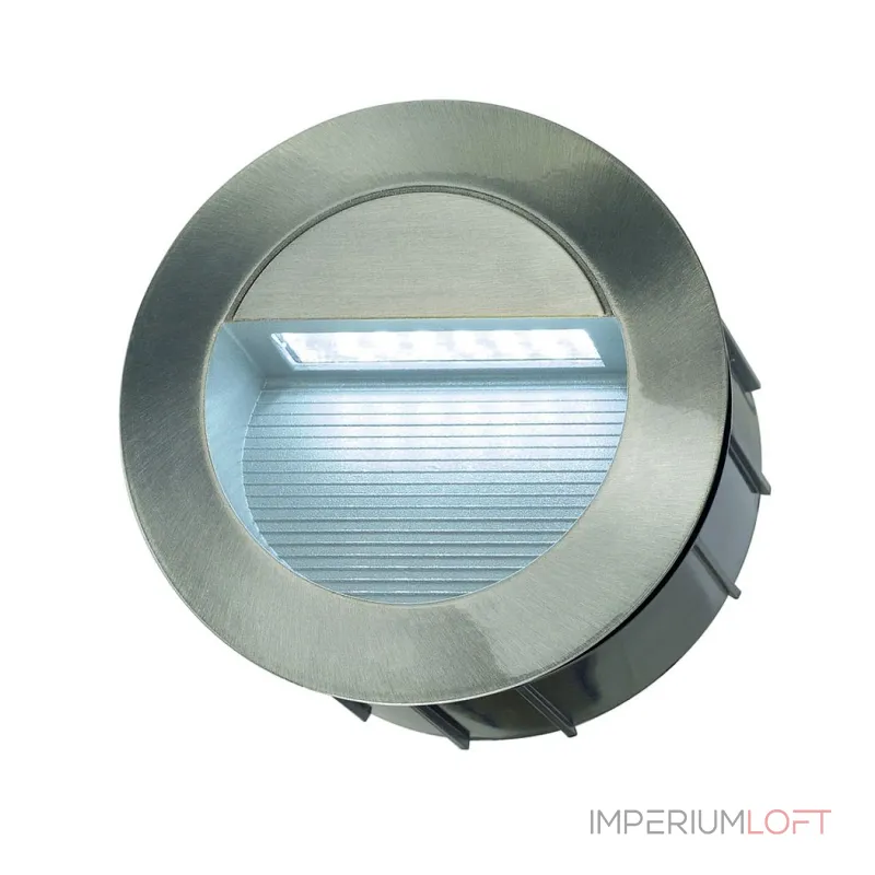 DOWNUNDER LED 14 светильник встраиваемый IP44 c 14 SMD LED 0.8Вт, 6500K, 65lm, матир.алюминий (лак) DOWNUNDER LED 14 светильник встраиваемый IP44 c 14 SMD LED 0.8Вт, 6500K, 65lm, матир.алюминий (лак)