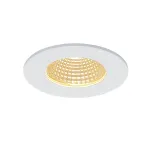 PATTA-I ROUND светильник IP65 встраиваемый c LED 9Вт (12Вт), 38°, 3000K, 800lm, белый