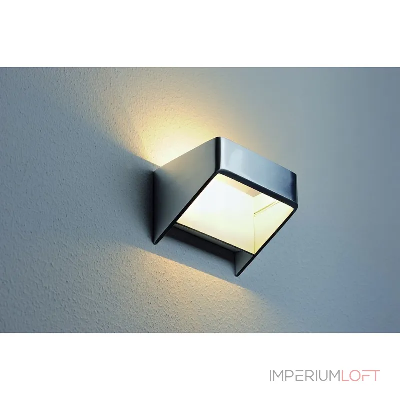 DACU SPACE светильник настенный с COB LED 5Вт (6.1Вт), 3000К, 310lm, матированный алюминий / белый