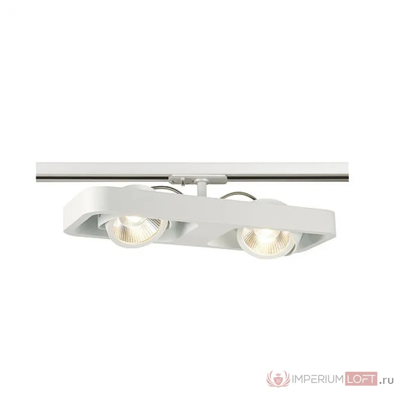 1PHASE-TRACK, LYNAH DOUBLE светильник c COB LED 2x 10Вт (21Вт), 3000К, 1320lm, 24°, белый от ImperiumLoft