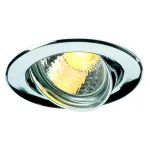GU10 SP ROUND светильник встраиваемый для лампы GU10 50Вт макс., хром