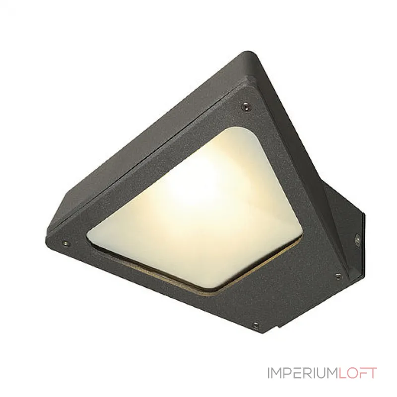TRAPECCO WALL DOWN светильник настенный IP44 с LED 10Вт, 3000К, 850lm, антрацит