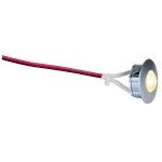 DEKLED светильник встраиваемый с PowerLED 1Вт, 3000К, 50lm, 45°, серебристый