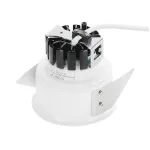 F-LIGHT светильник встраиваемый огнестойкий 350mА с LED 6,35Вт, 3000К, 690lm, 40°, белый